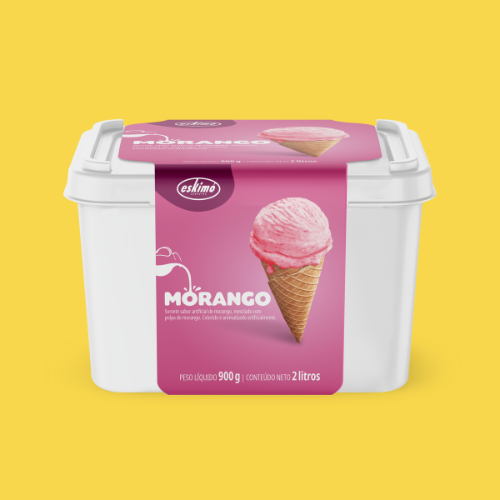 MORANGO - POTE DE 2 LITROS