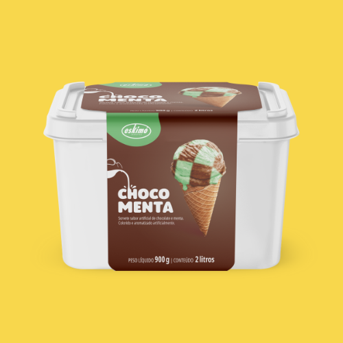 CHOCOMENTA - POTE DE 2 LITROS