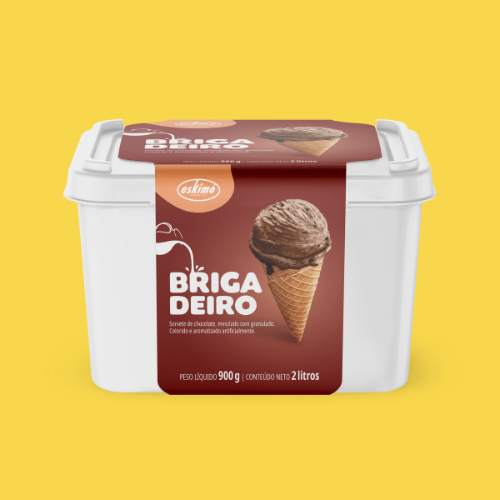 BRIGADEIRO - POTE DE 2 LITROS