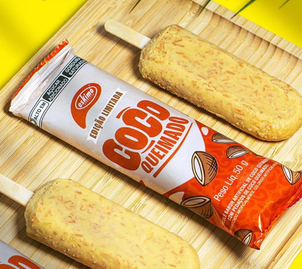 PICOLÉ COCO QUEIMADO - Linha  Especial